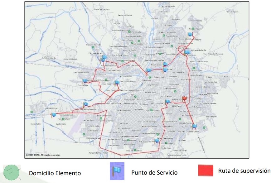 mapa de cobertura